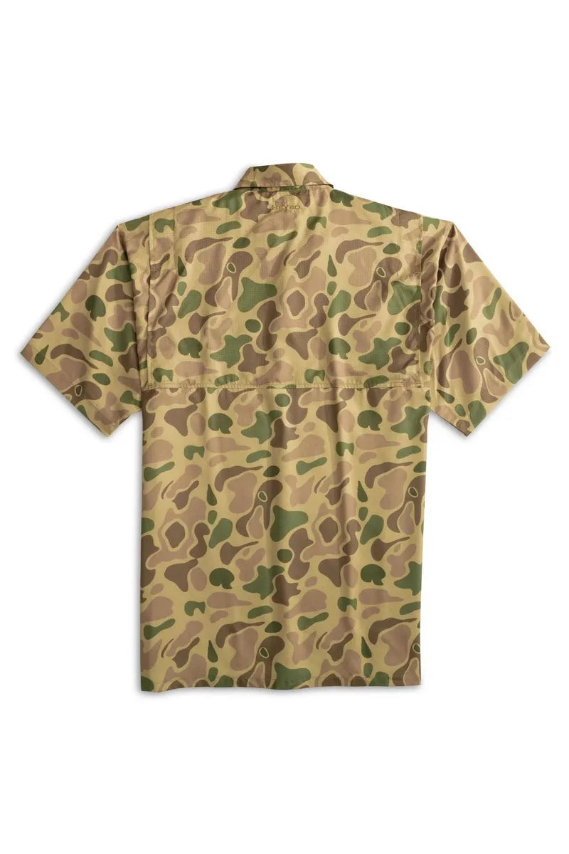 Heybo Outfitter Short Sleeve Shirt: Heybo Traditions Camo