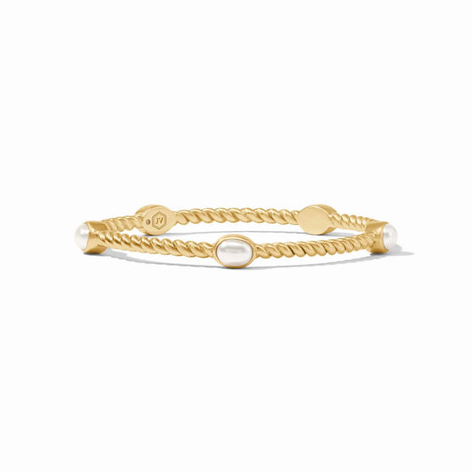 Julie Vos|Nassau Stone Bangle~Pearl