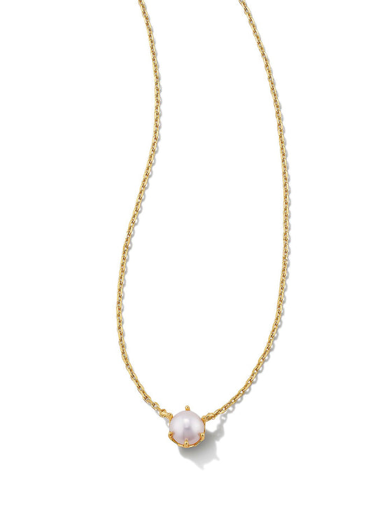 Kendra Scott| ASHTON PEARL PENDANT NECKLACE GOLD