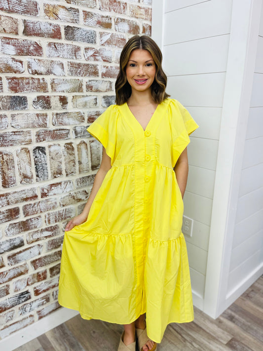 Hello Sunshine Midi Dress