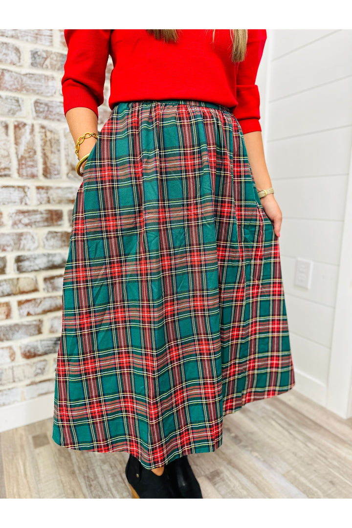 Christmas Card Ready Skirt