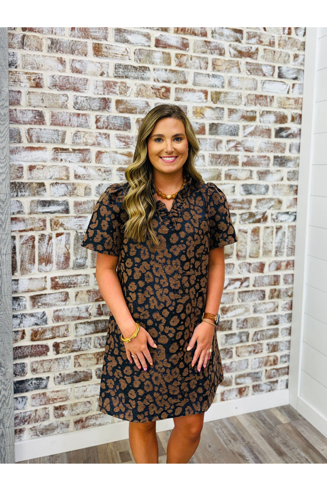 Wild About You Velvet Dress