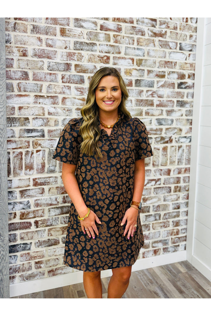 Wild About You Velvet Dress
