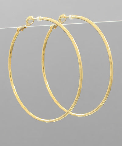 60mm Gold Hoops