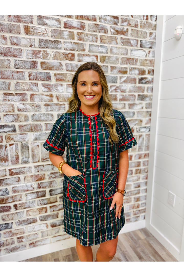 Christmas Keepsake Plaid Dress