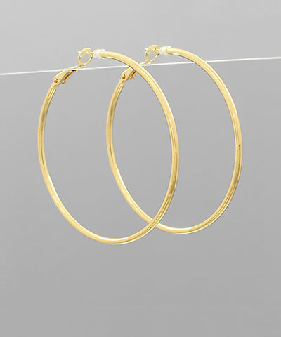 55mm gold hoops