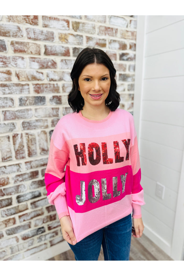 Holly Jolly Stripe Sweater