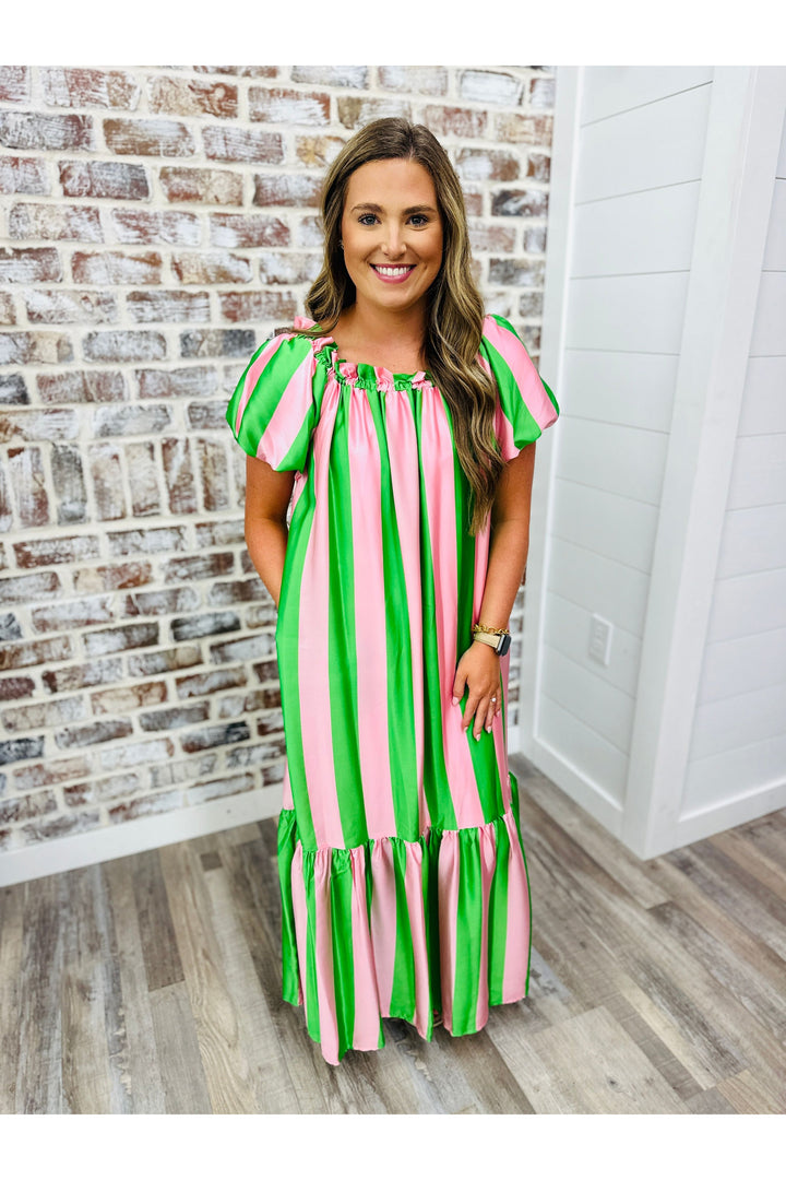 Adrienne| Clarise Maxi Dress