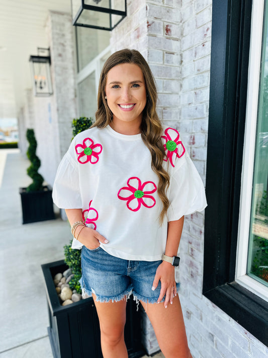 Flowers Forever Top