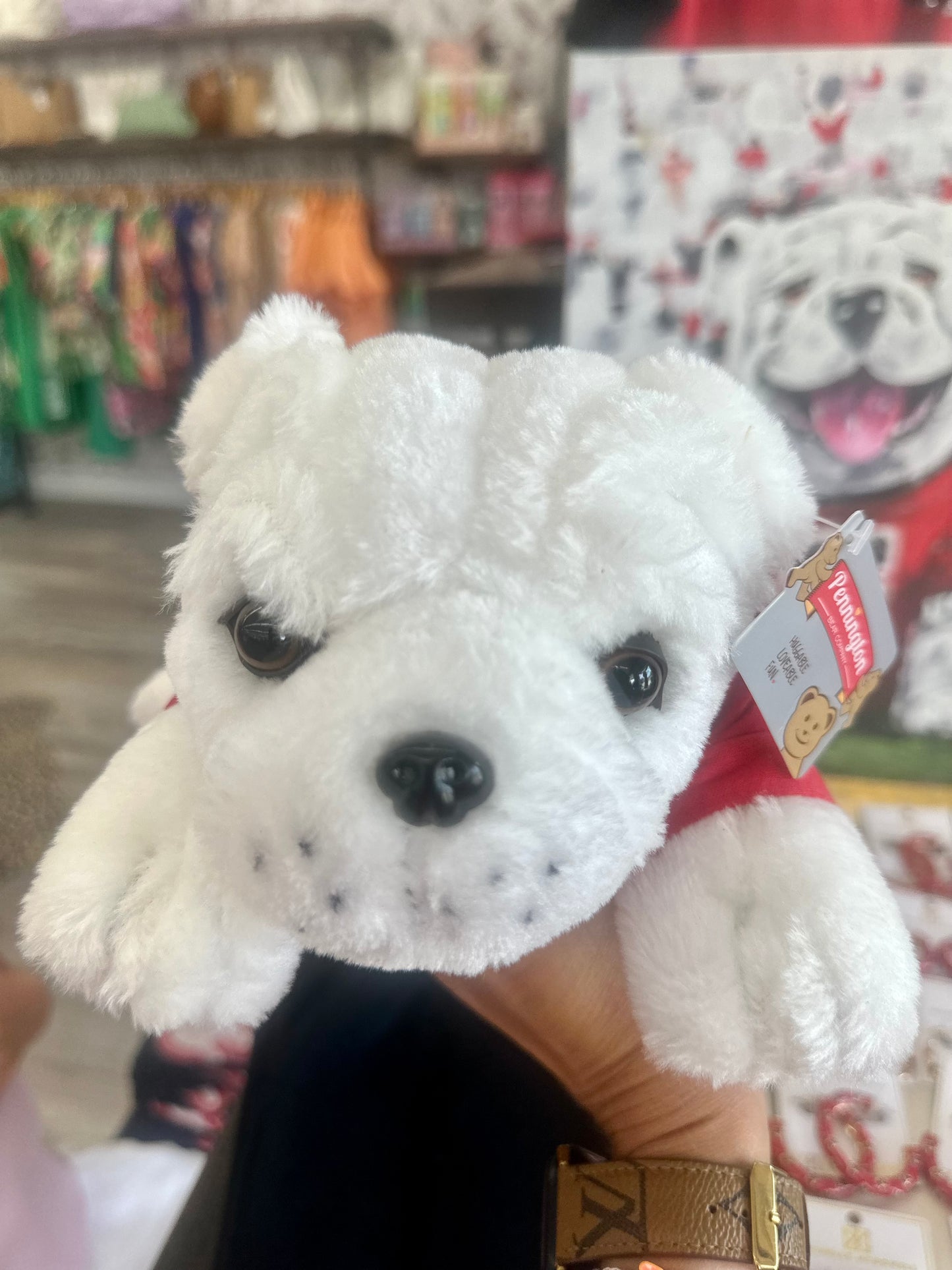 Plush GA Bulldog