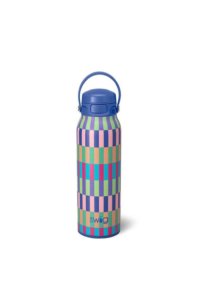 Swig | EZ Fill Bottle 32oz Brite Stripe