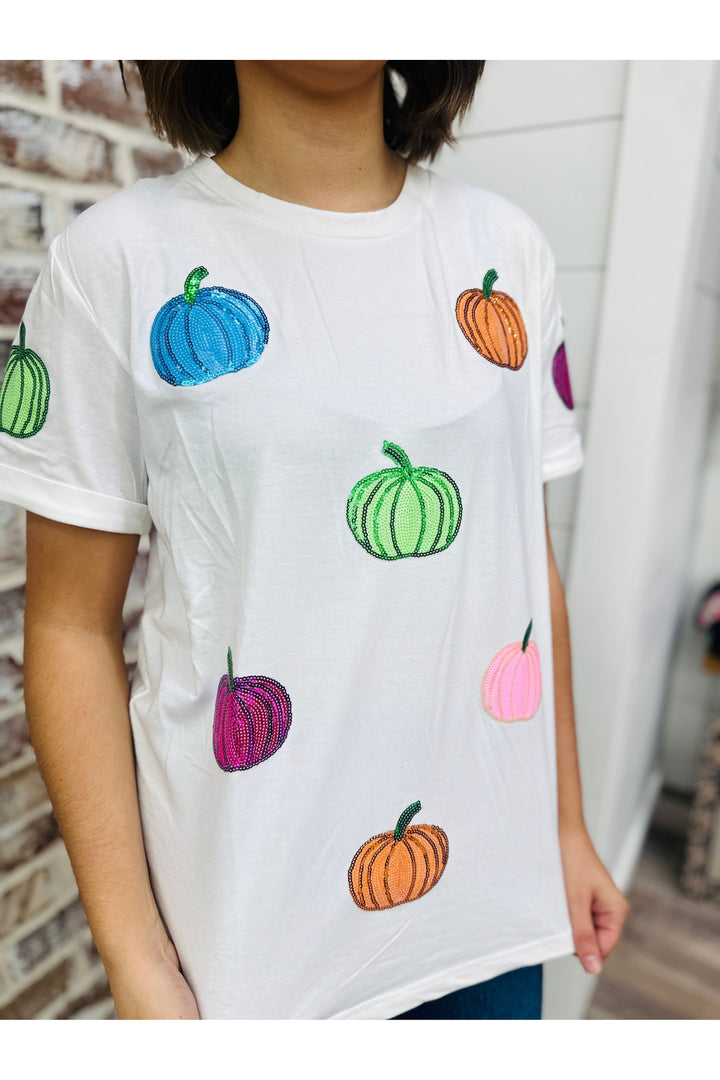 Festive Pumpkin Tee