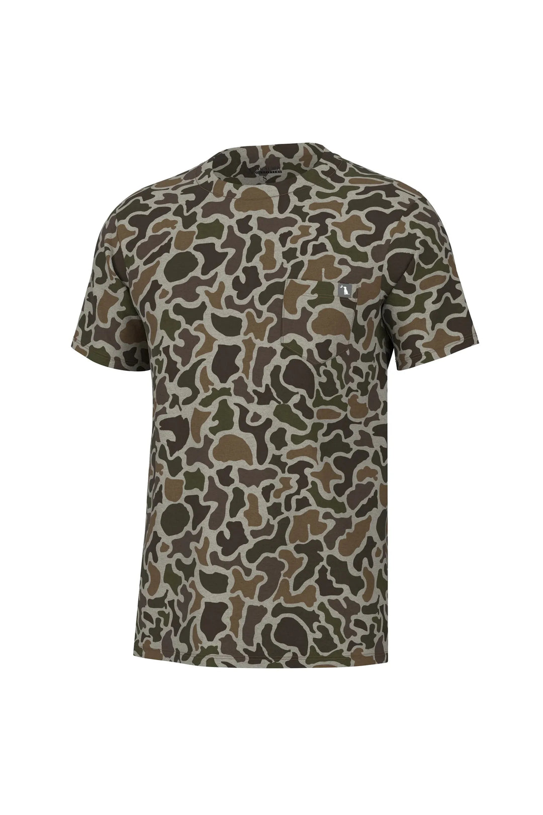 Men’s short sleeve camo shirt with pocket 