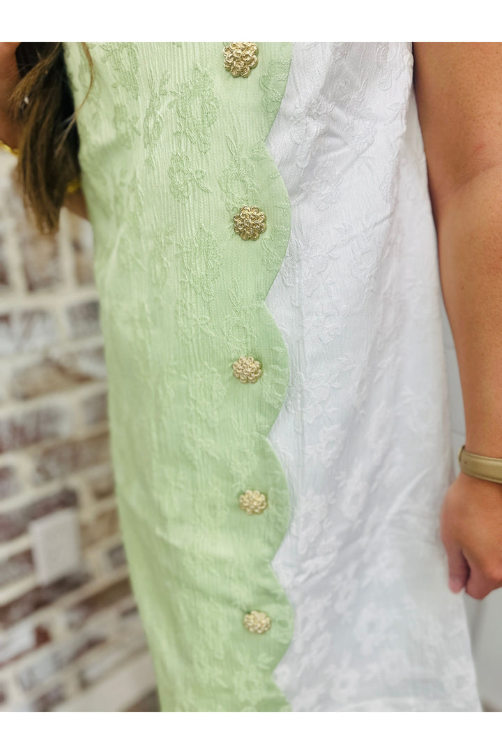 Buttons & Beauty Dress