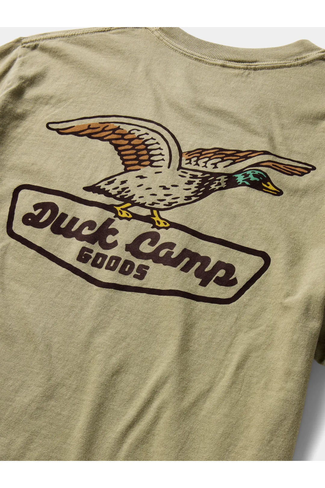 Duck Camp-DC Shop Tee Vintage Khaki