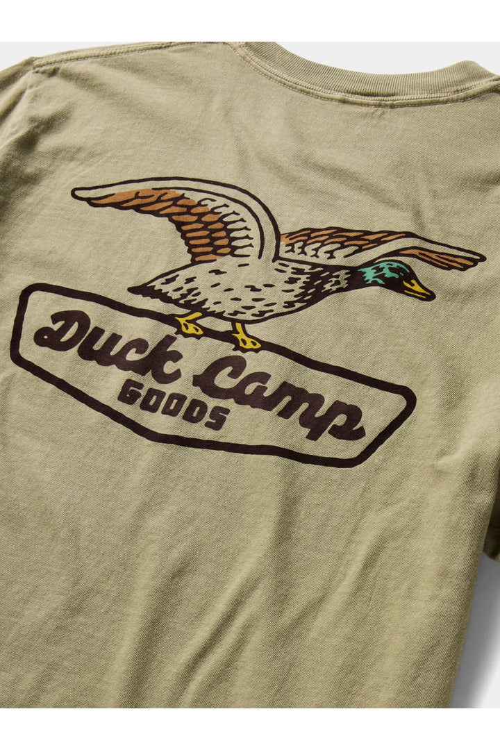 Duck Camp-DC Shop Tee Vintage Khaki