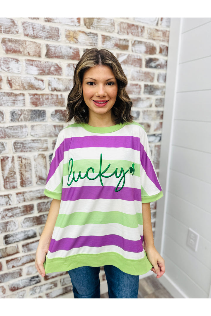 Lucky Stripes Top