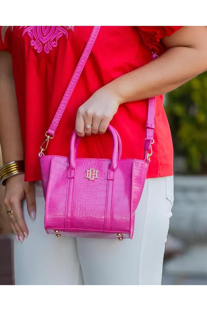 Merritt Mini Tote Hot Pink