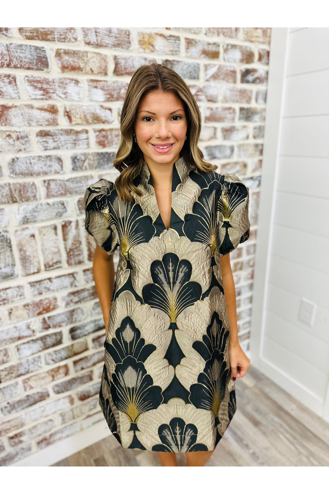 Metallic Nights Dress