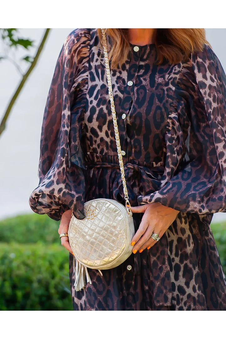 Cece Circular Crossbody Champagne Pop