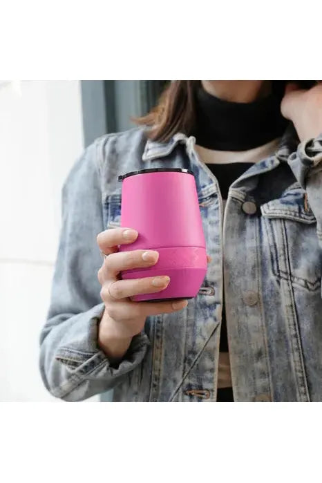 Recess 10oz Wine Tumbler - Hot Pink