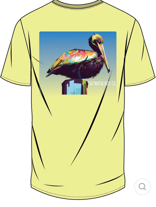 YOUTH The Mayor {Pelican} Tee|Saltwater Boys