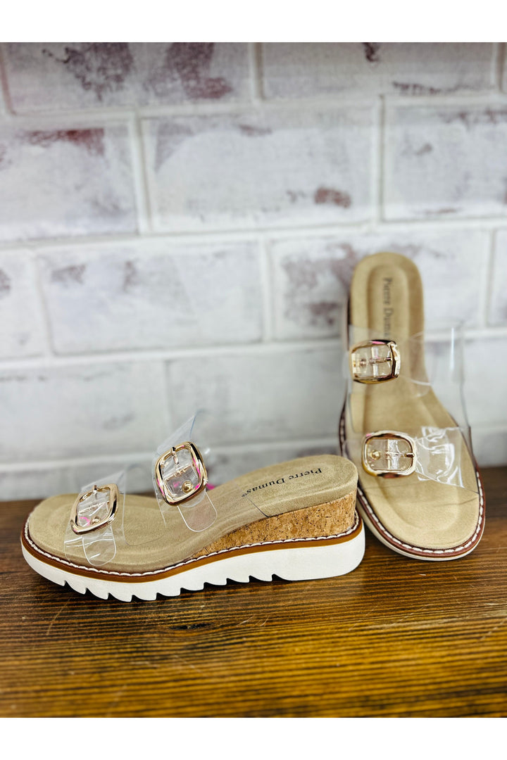 Lucite Clear Sandal