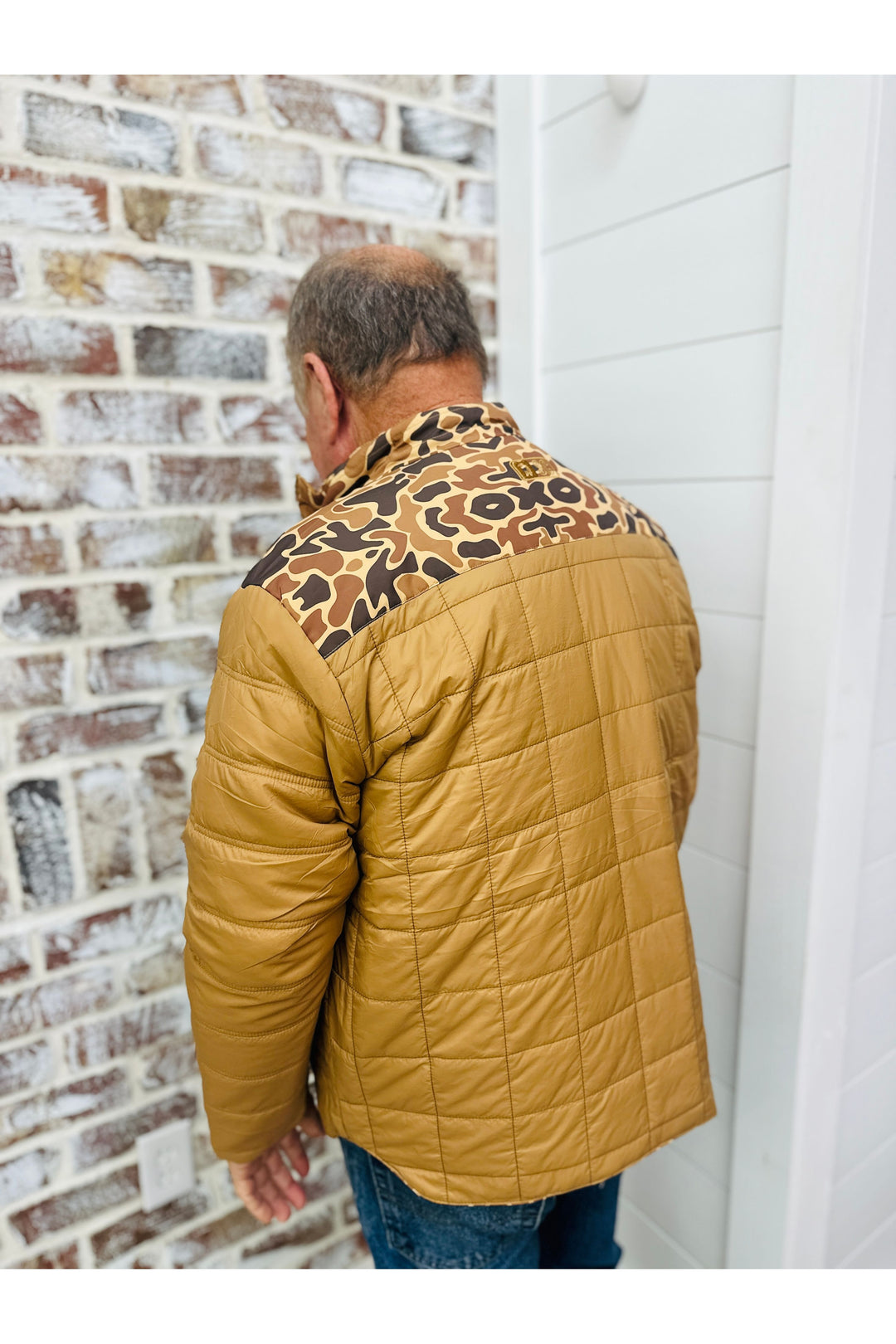 Southern Casanova| Reversible Lofted Jacket Field Camo