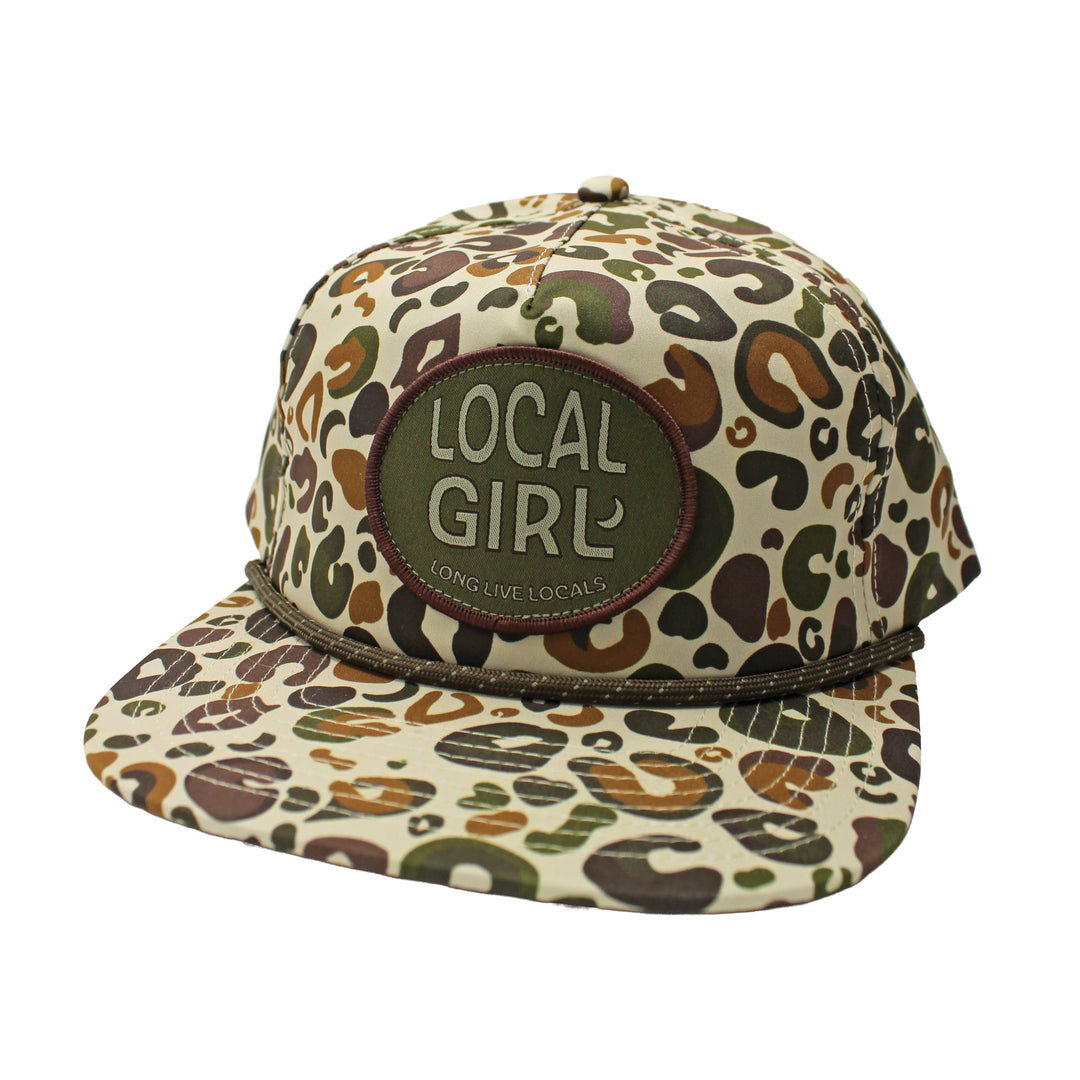 Local Girl| Vintage Leopard Rope Hat