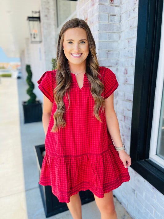 Gingham Glory Dress