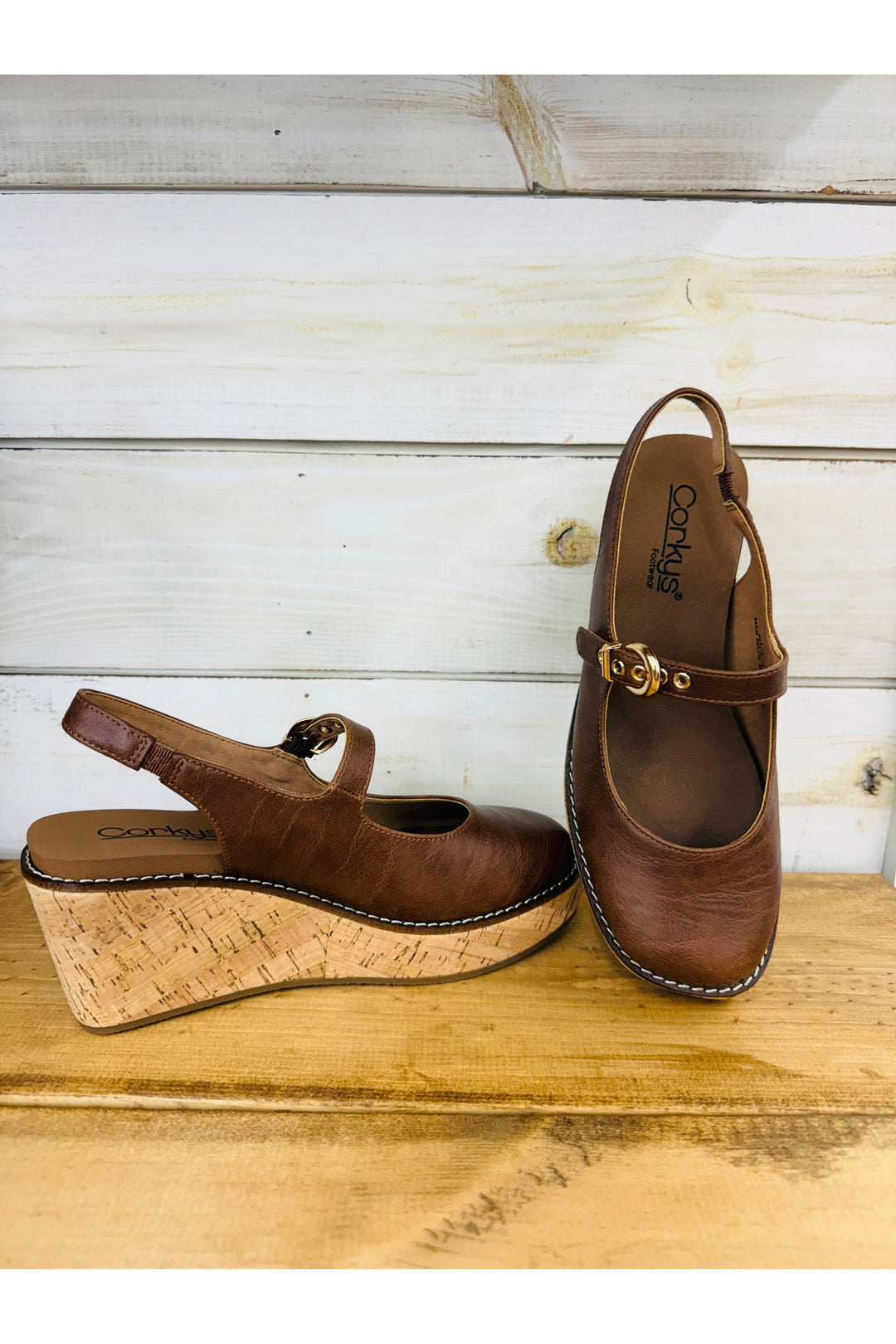 Corkys | Pity Party Wedge - Cognac