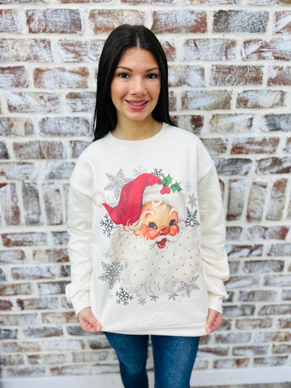 Vintage Santa Sweatshirt