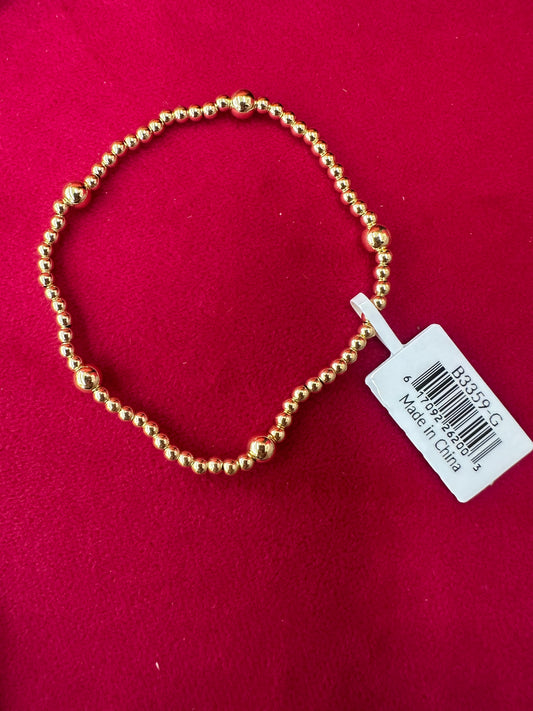 5 ball Gold Bracelet