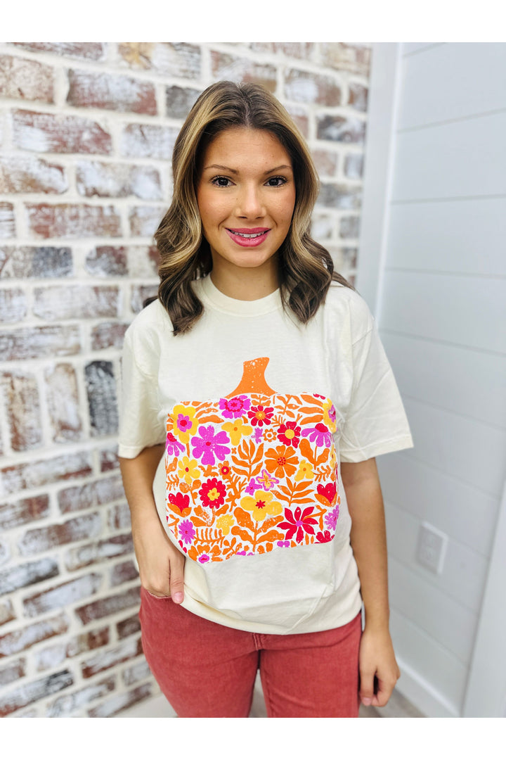 Petal Pumpkin Tee