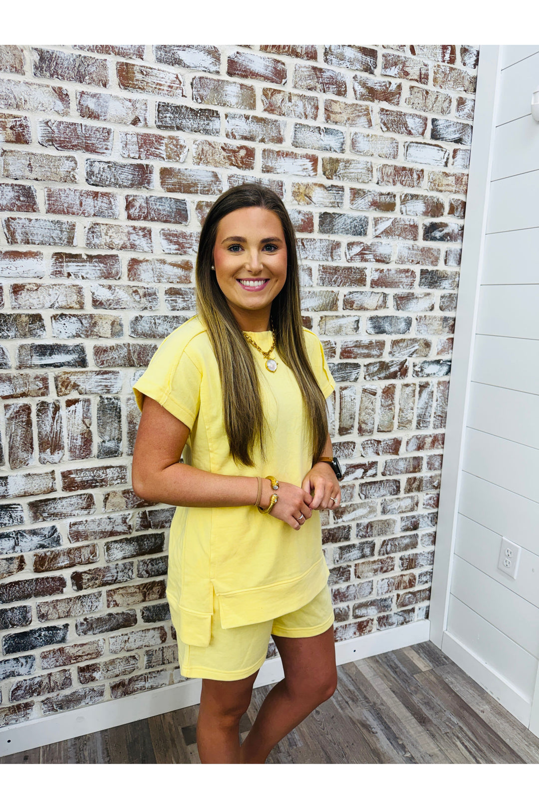 Yellow Pima Cotton Set