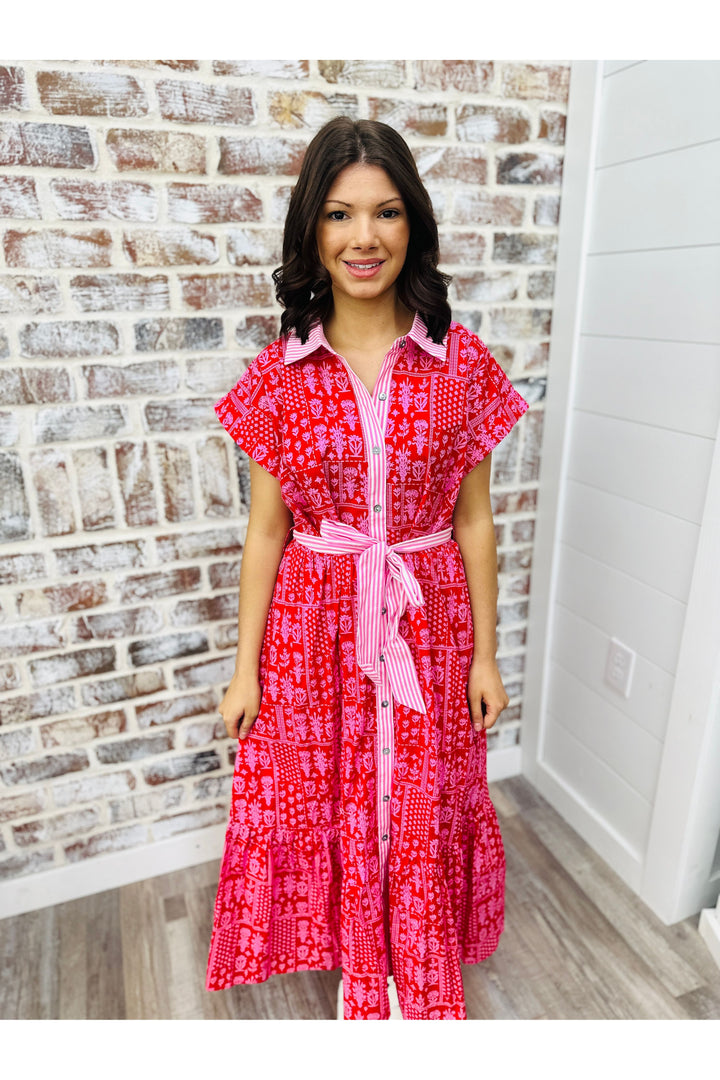Garden Party Midi Dress