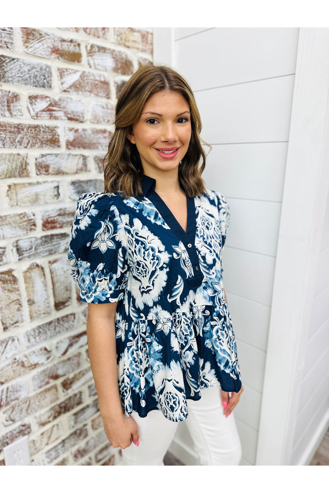 Navy at Night  Top