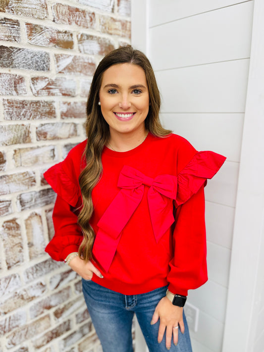 Red Bows Top