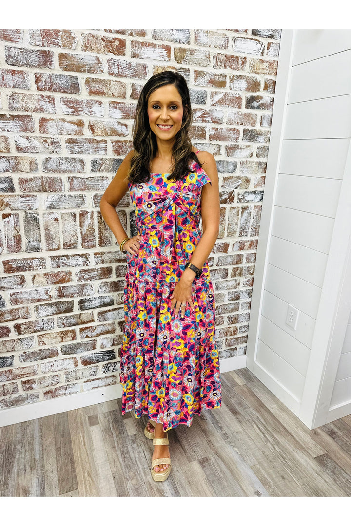 Tie the Knot Midi Dress
