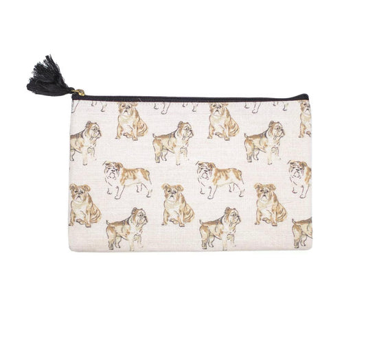 Forever Bulldog Juco Cosmetic Bag