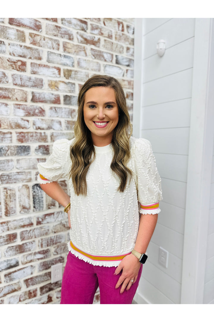 Diamond Texture Top