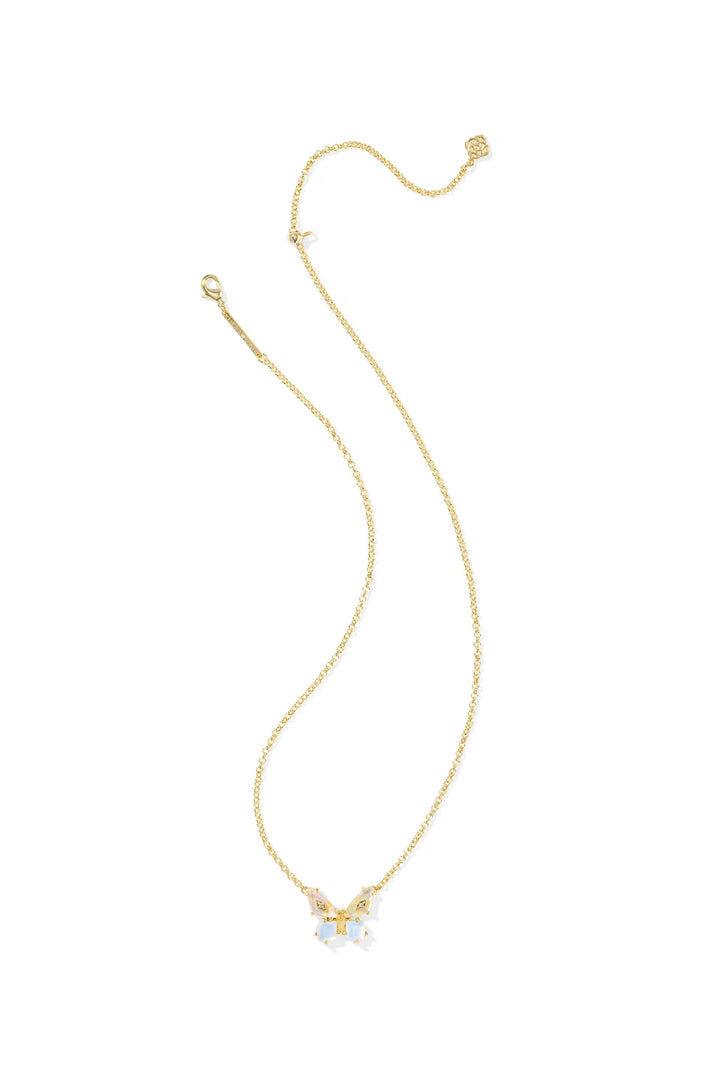 Kendra Scott | Bianca Butterfly Gold Short Pendant Necklace