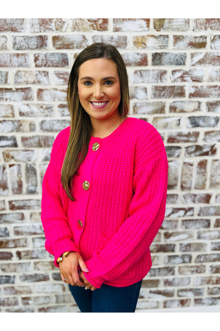 Feel The Moment Sweater Cardigan