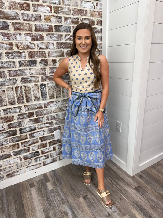 Pretty In Prints Midi Dress