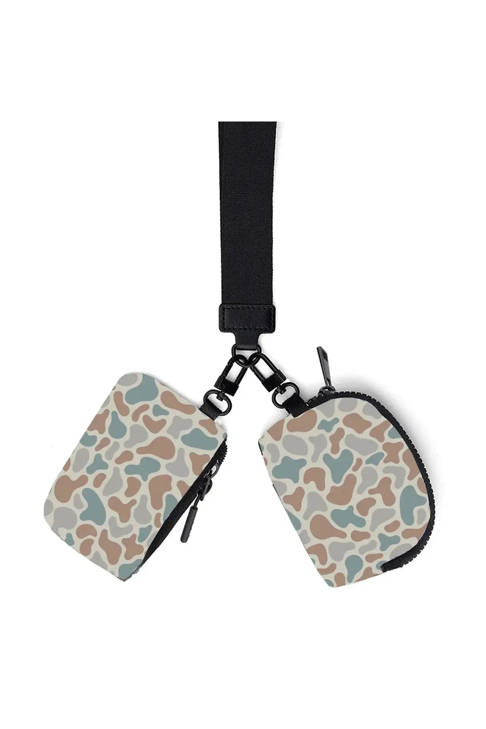 Camo wristlet for money and change 