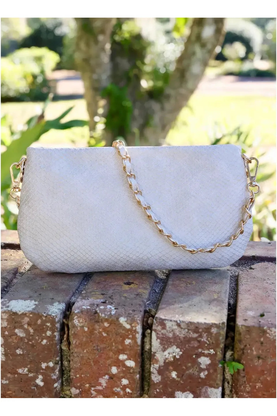 Livi Crossbody Shimmer Champagne