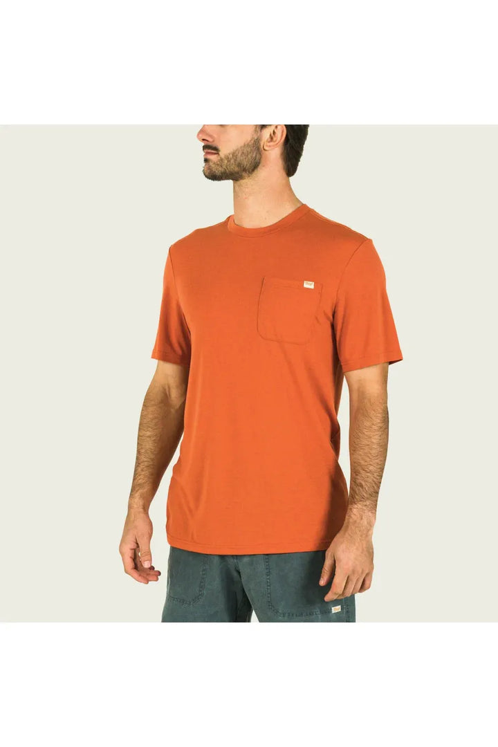 Marsh Wear|Buxton SS~ Lobster Heather Tee