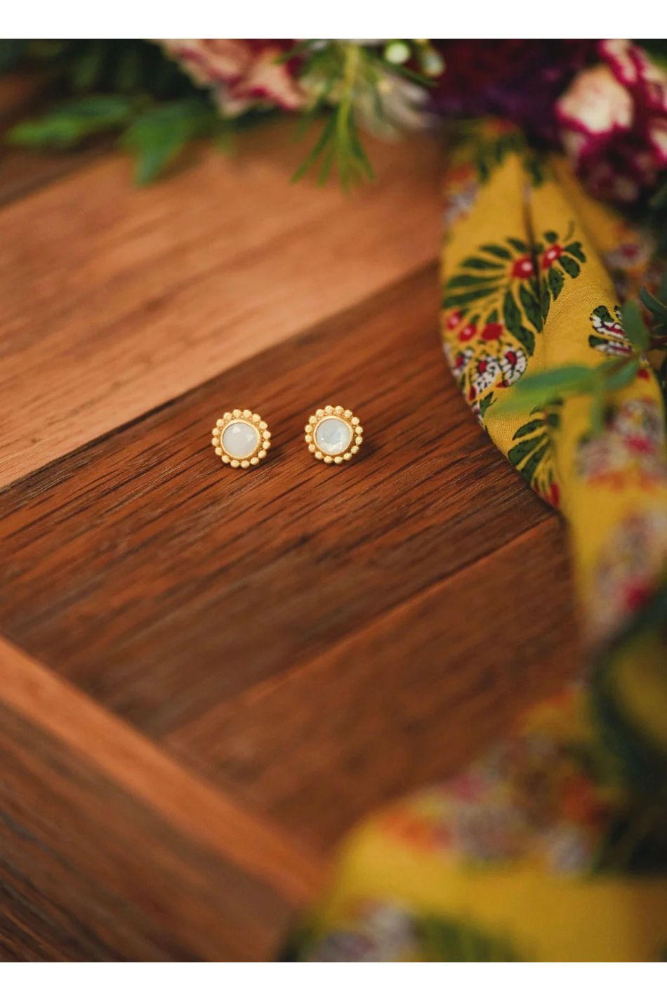 Tatum James | Savannah Studs - Mother of Pearl