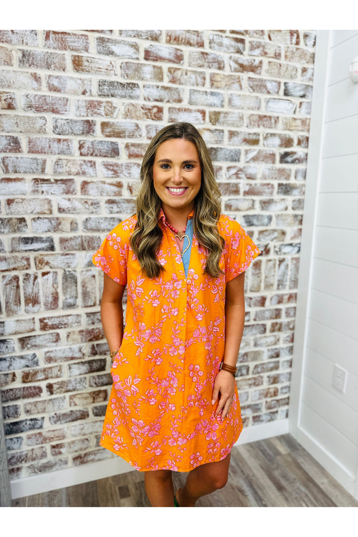 THML Clementine Flowers Dress