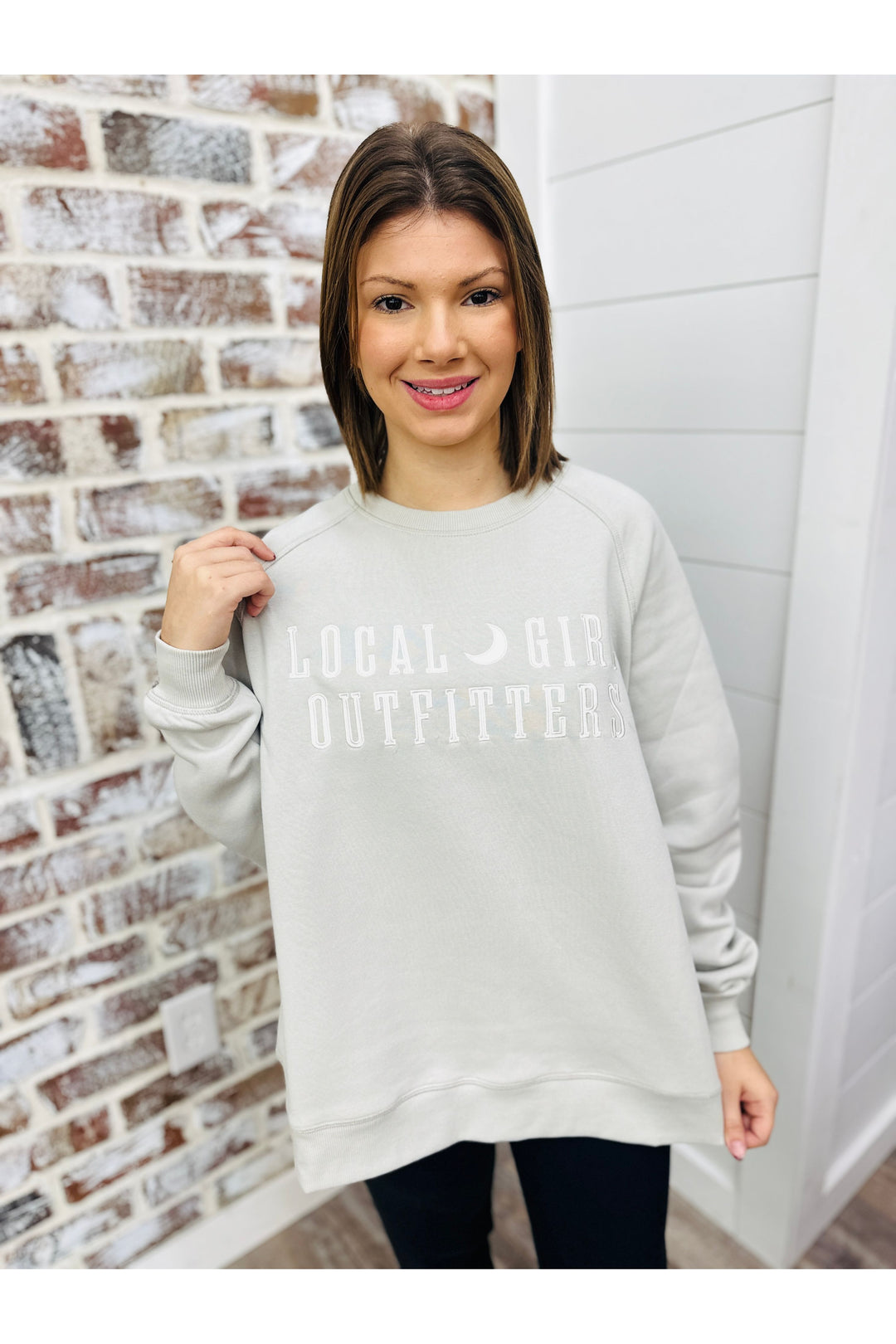 Local Girl | Moon Cotton Crewneck